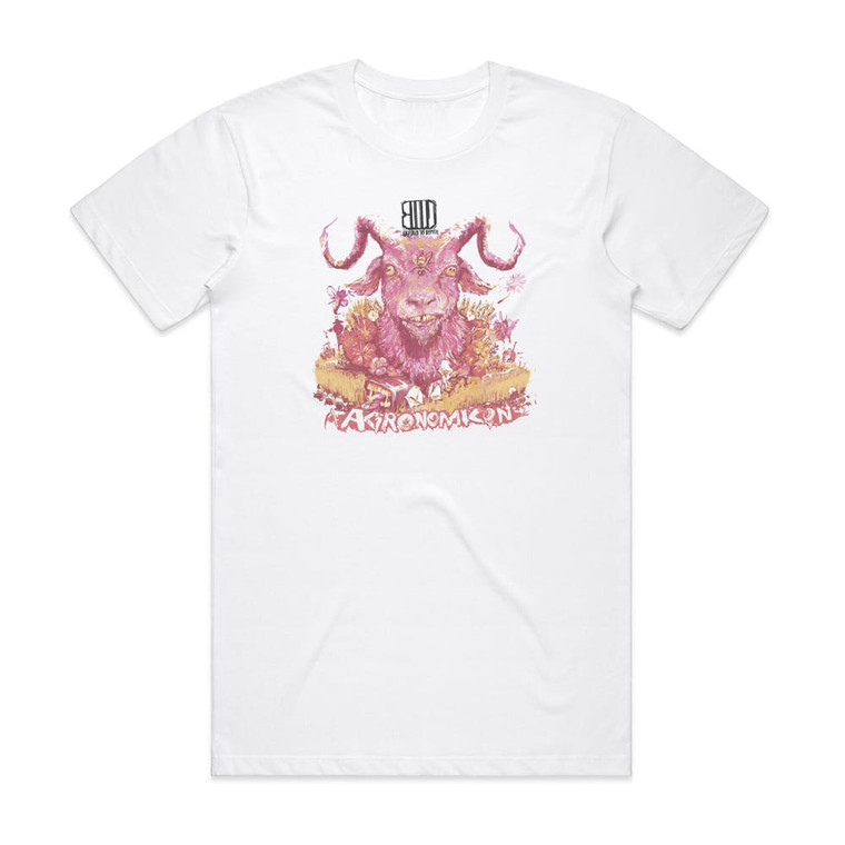 Beaten to Death Agronomicon Album Cover T-Shirt White
