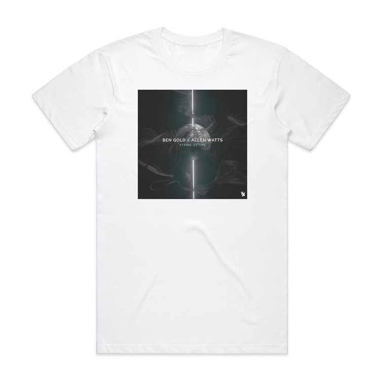 Ben Gold Strike As One Album Cover T-Shirt White