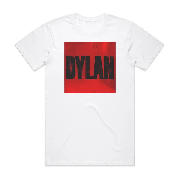 Bob Dylan Dylan 1 Album Cover T-Shirt White