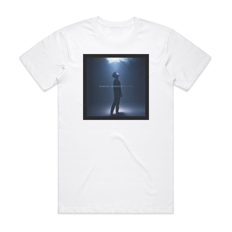 Duncan Laurence Arcade Album Cover T-Shirt White