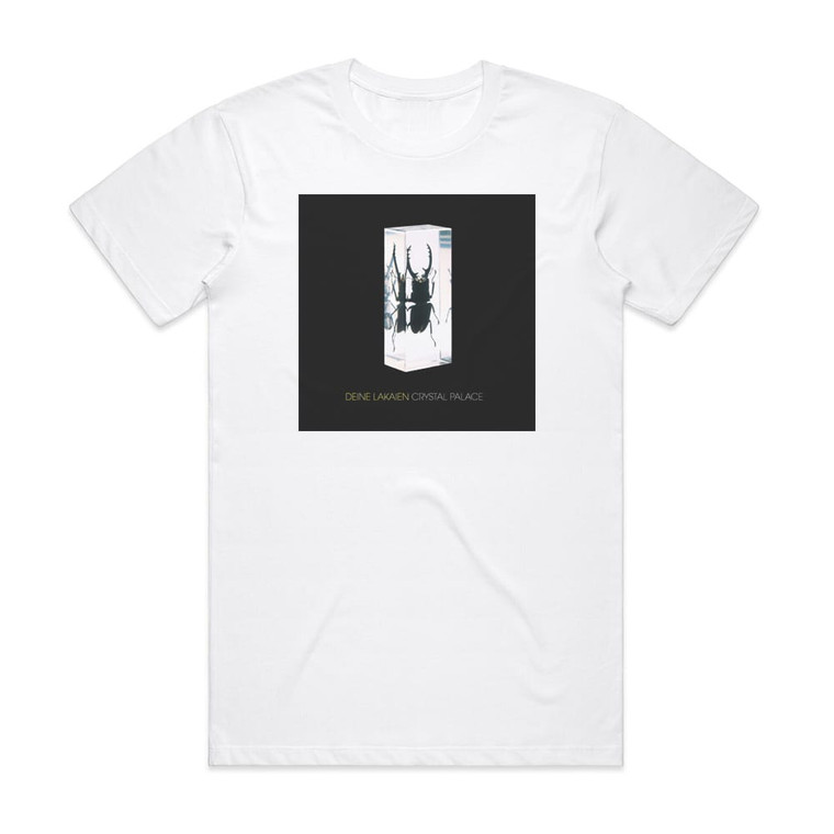 Deine Lakaien Crystal Palace Album Cover T-Shirt White