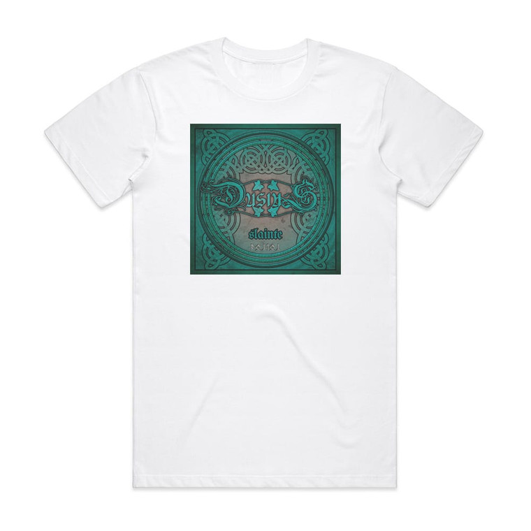 Dusius Slainte Album Cover T-Shirt White