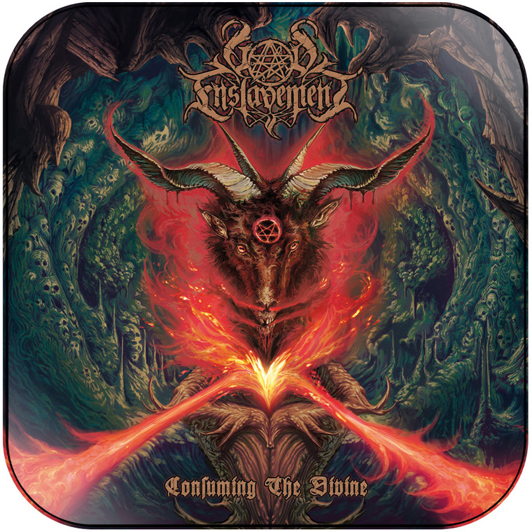 God Enslavement Consuming The Divine-1 Album Cover Sticker God Enslavement Consuming The Divine-1 Album Cover Sticker