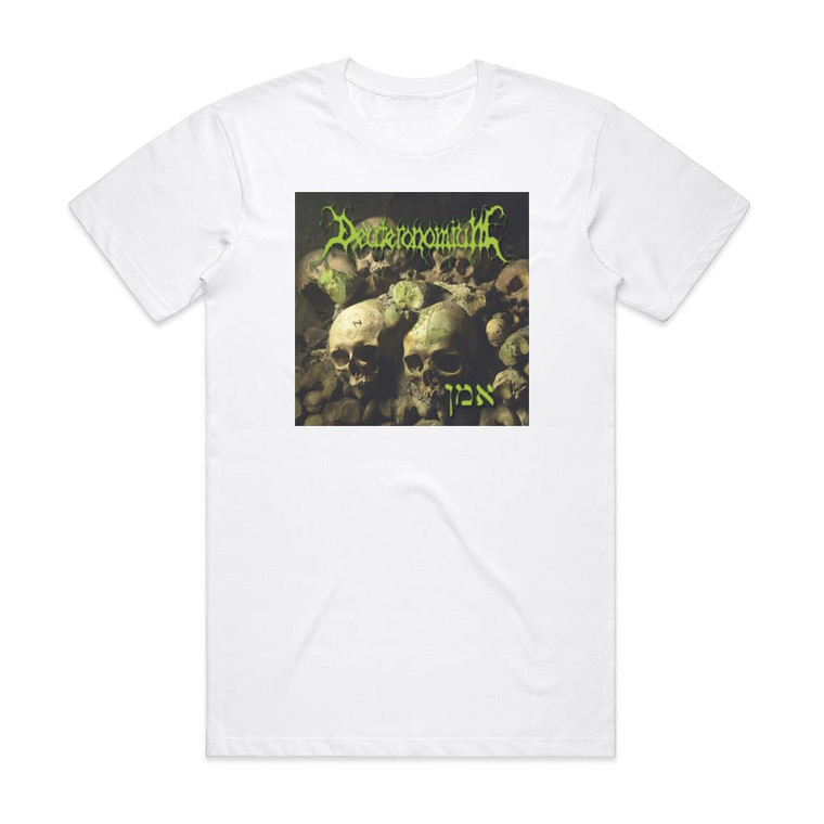 Deuteronomium The Amen Album Cover T-Shirt White