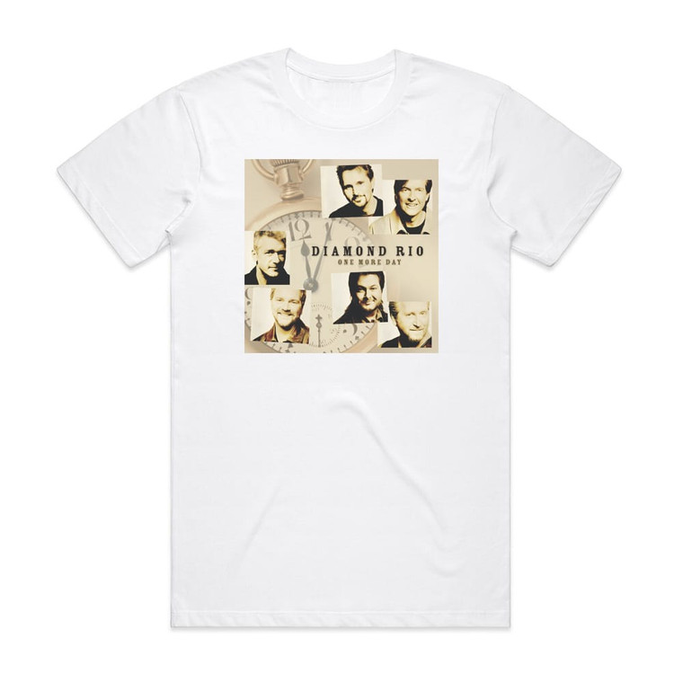 Diamond Rio One More Day Album Cover T-Shirt White