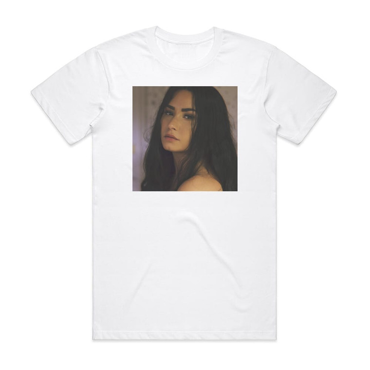 Demi Lovato Sober Album Cover T-Shirt White