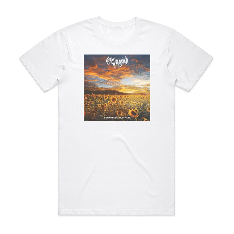 Dead Wasteland Boundless Vastness Album Cover T-Shirt White