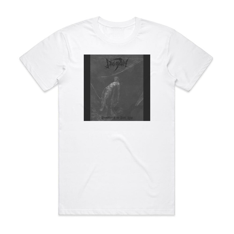 Deus Mortem Emanations Of The Black Light Album Cover T-Shirt White