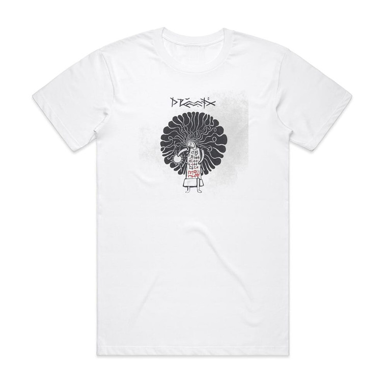 Drummatix  6 Album Cover T-Shirt White