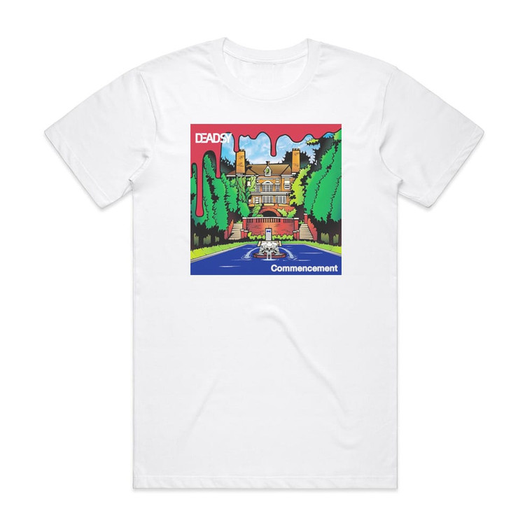 Deadsy Commencement Album Cover T-Shirt White