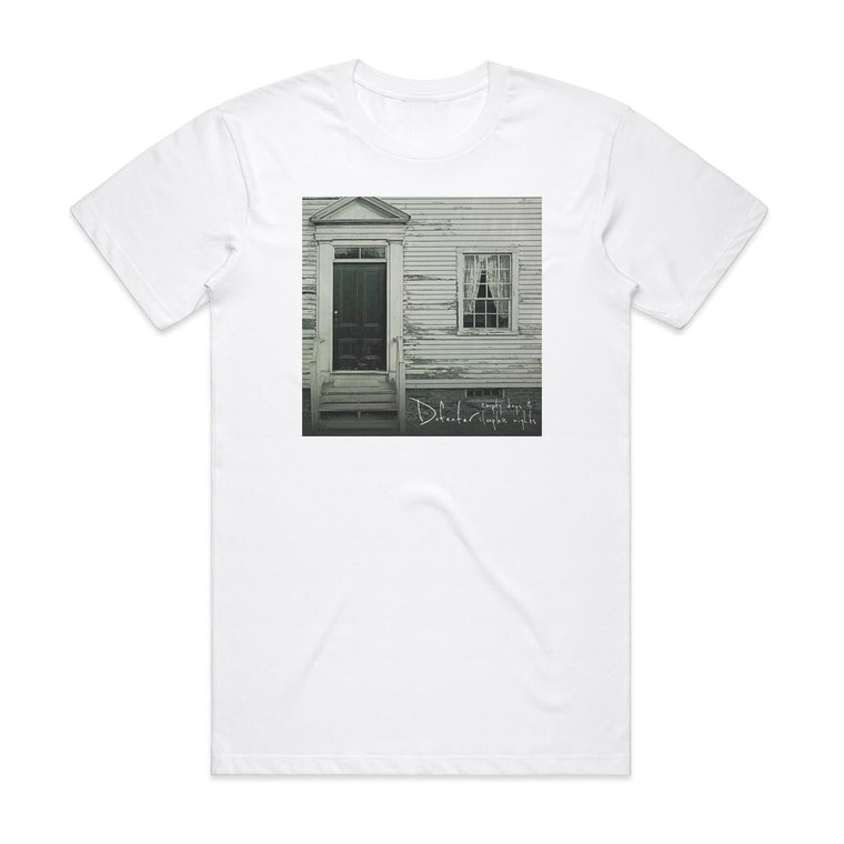 Defeater Empty Days Sleepless Nights Album Cover T-Shirt White