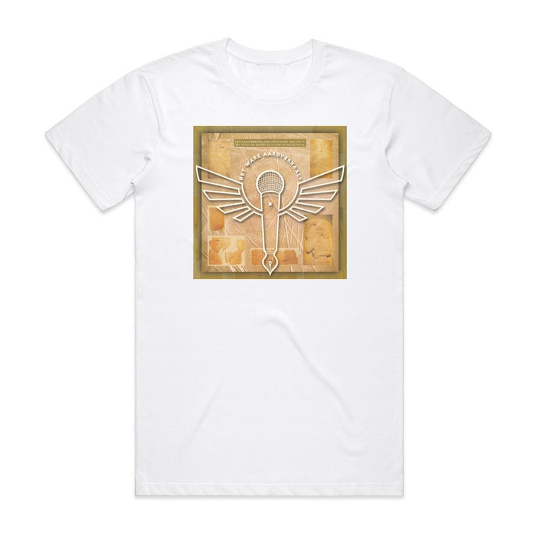 Def P Het Ware Aardverhaal Album Cover T-Shirt White