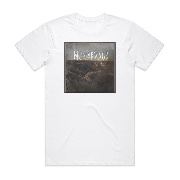 Danheim Munarvgr Album Cover T-Shirt White
