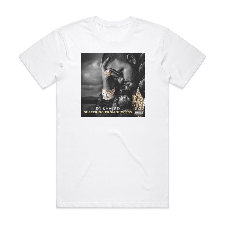 DJ Khaled Suffering From Success Album Cover T-Shirt White