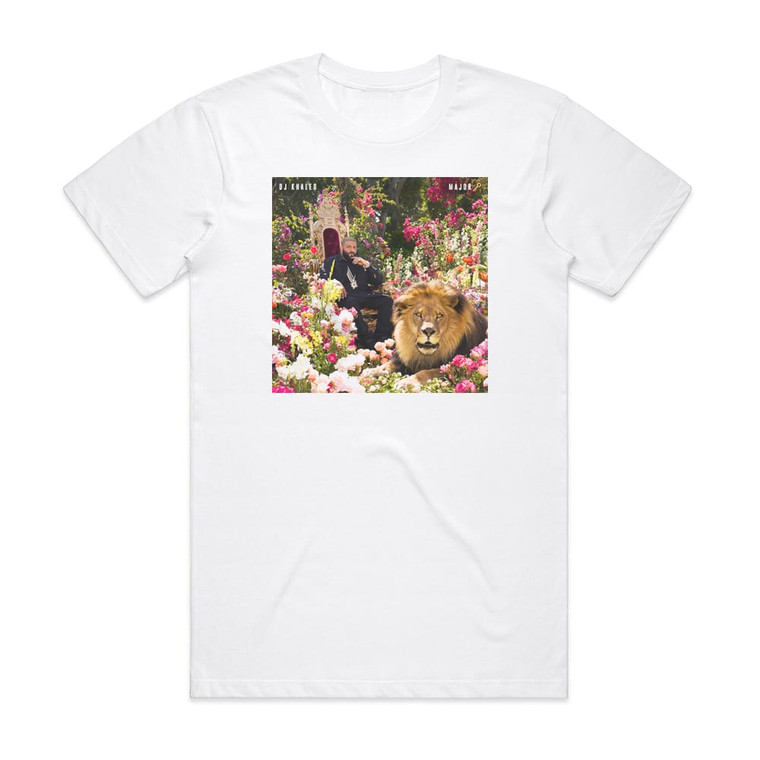 DJ Khaled Major Key Album Cover T-Shirt White