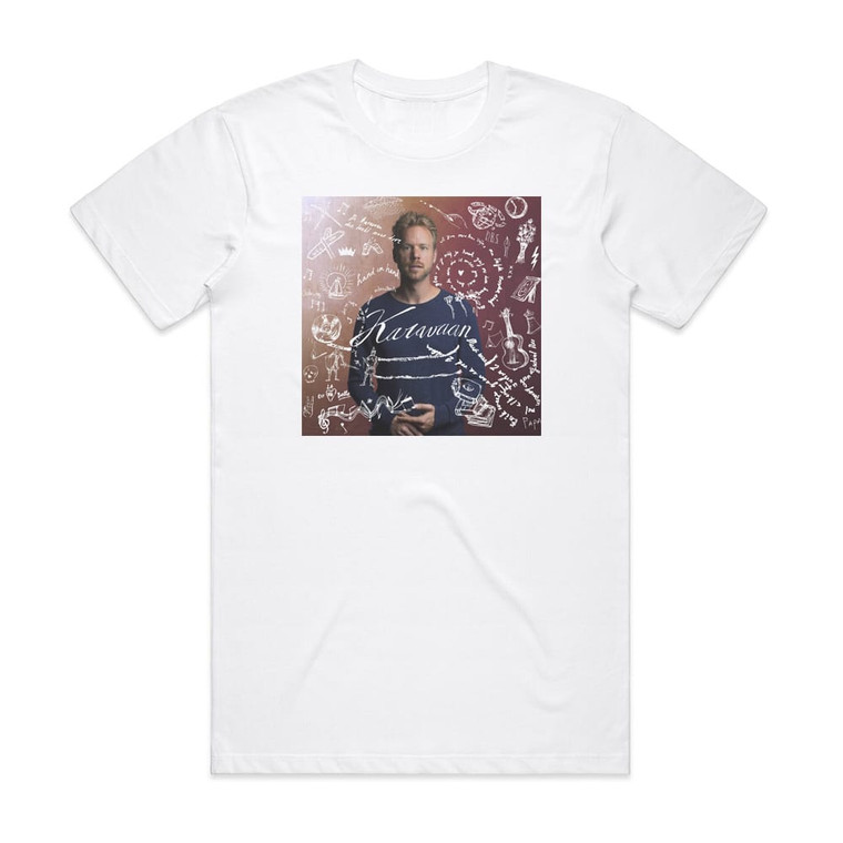 Diggy Dex Karavaan Album Cover T-Shirt White