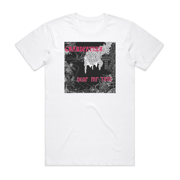Dear Mr Time Grandfather Album Cover T-Shirt White