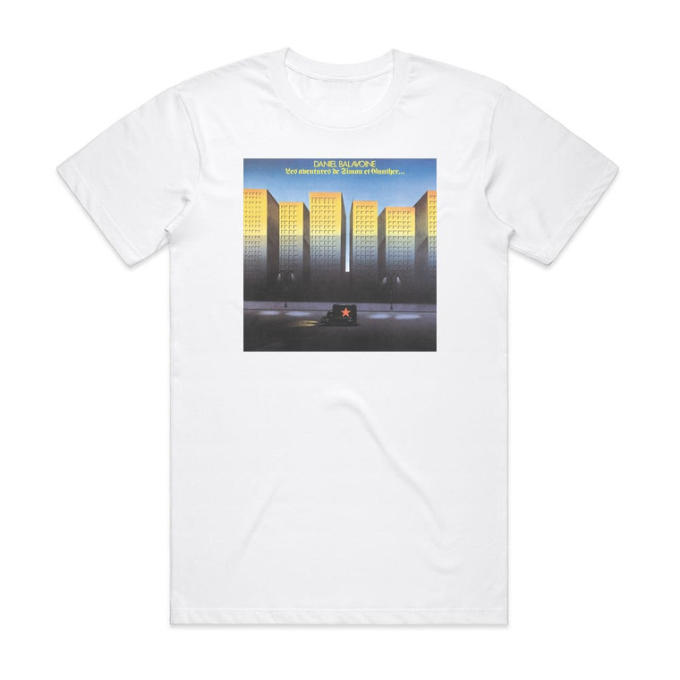 Daniel Balavoine Les Aventures De Simon Et Gunther Album Cover T-Shirt White