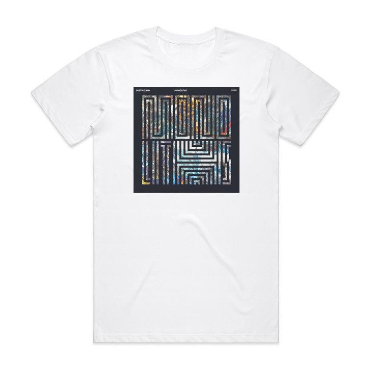 Dustin Zahn Monolith Album Cover T-Shirt White