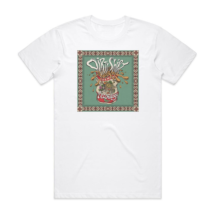 Dirty Shirt Letchology Album Cover T-Shirt White