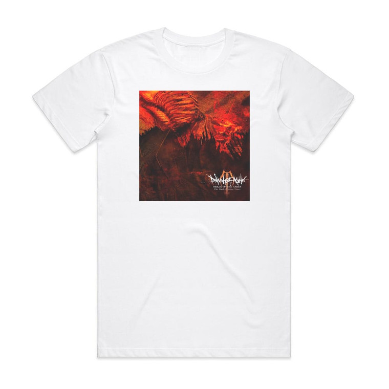 Dawn of Ashes Origin Of The Ashes Album Cover T-Shirt White