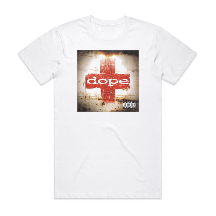 Dope Group Therapy Album Cover T-Shirt White