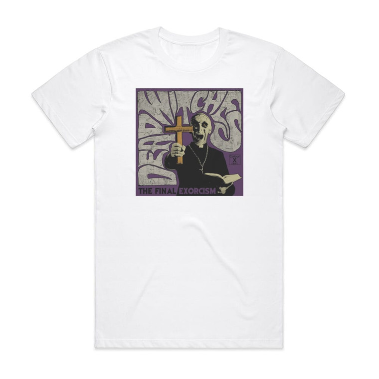Dead Witches The Final Exorcism Album Cover T-Shirt White