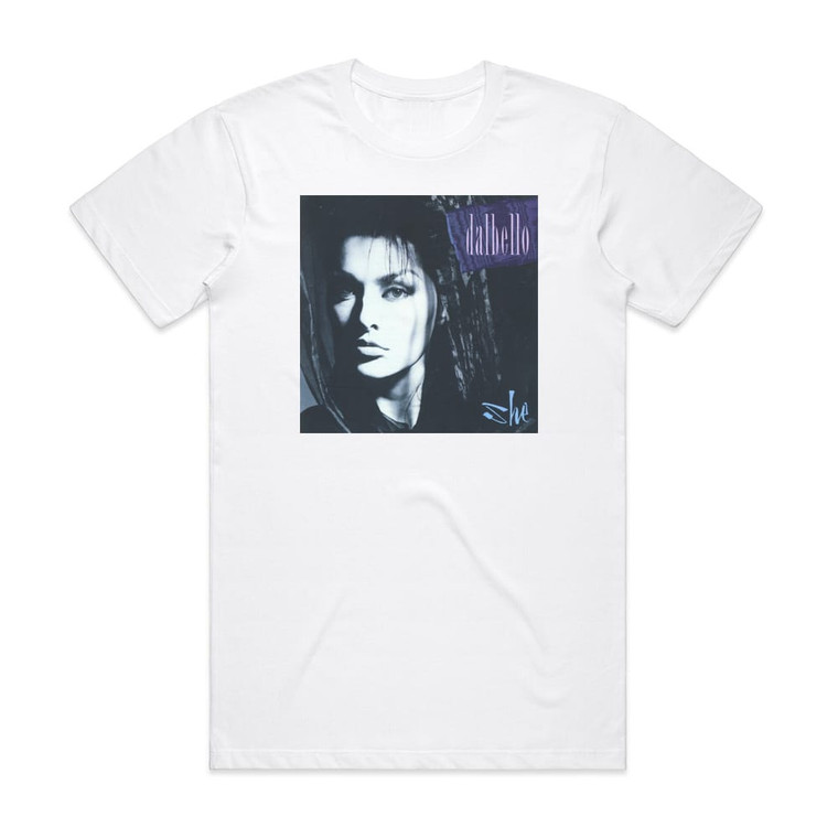 Dalbello She Album Cover T-Shirt White