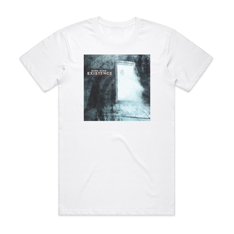 Dark Suns Existence Album Cover T-Shirt White