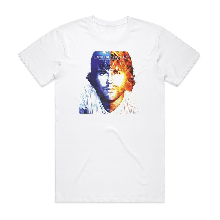 Daniel Bedingfield Second First Impression Album Cover T-Shirt White