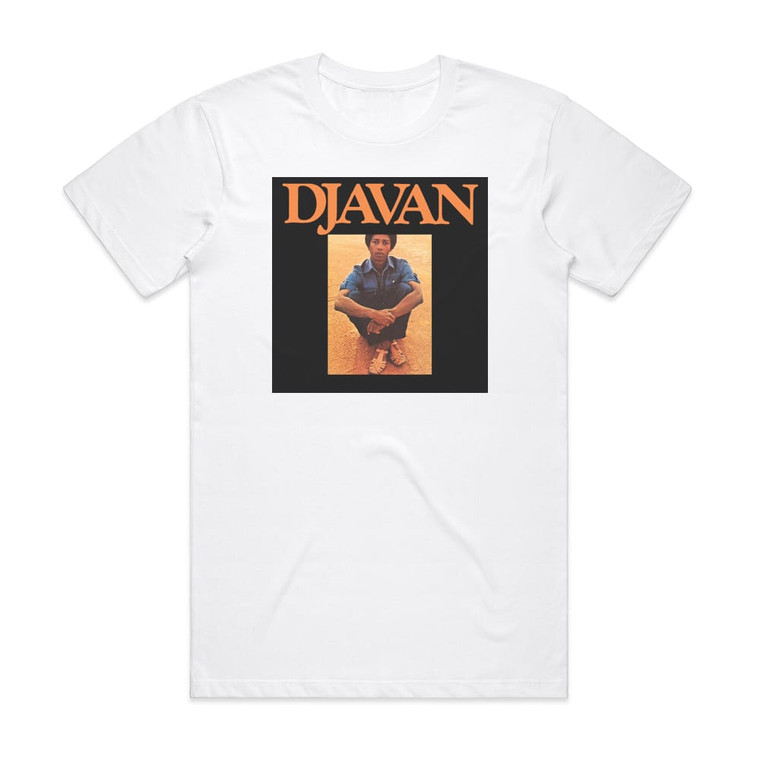 Djavan Djavan Album Cover T-Shirt White