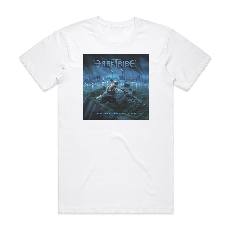 DarkTribe The Modern Age Album Cover T-Shirt White