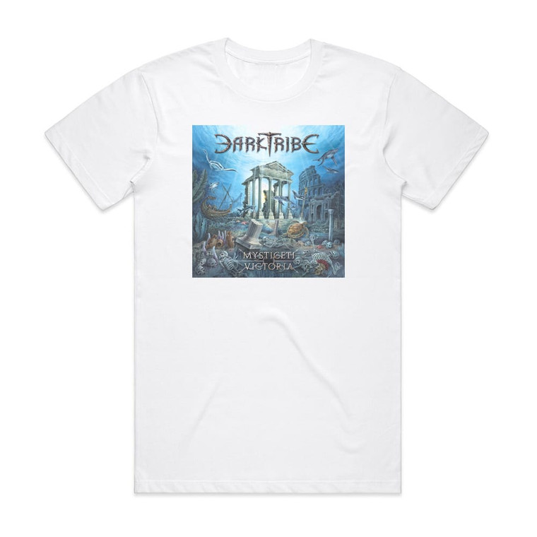 DarkTribe Mysticeti Victoria Album Cover T-Shirt White