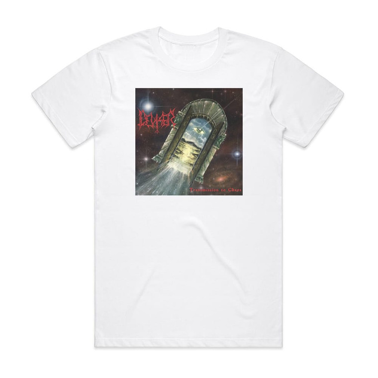 Deviser Transmission To Chaos Album Cover T-Shirt White