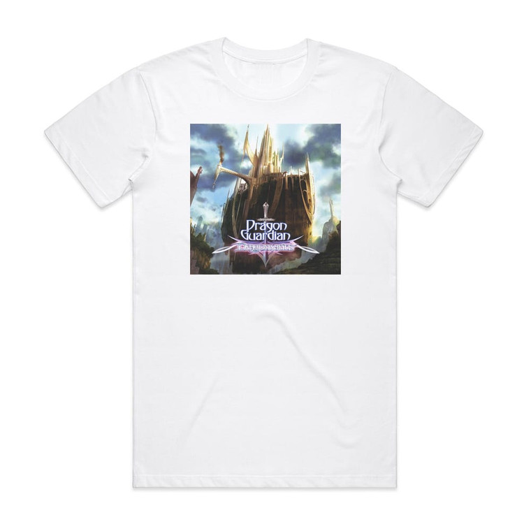 Dragon Guardian Dragonvarius Album Cover T-Shirt White