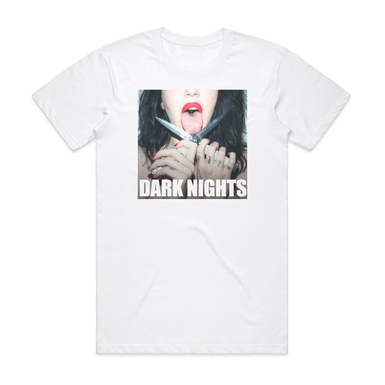 DOROTHY Dark Nights Album Cover T-Shirt White