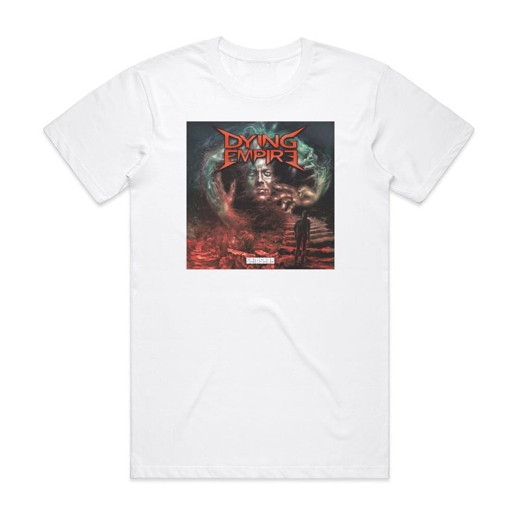 Dying Empire Samsara Album Cover T-Shirt White