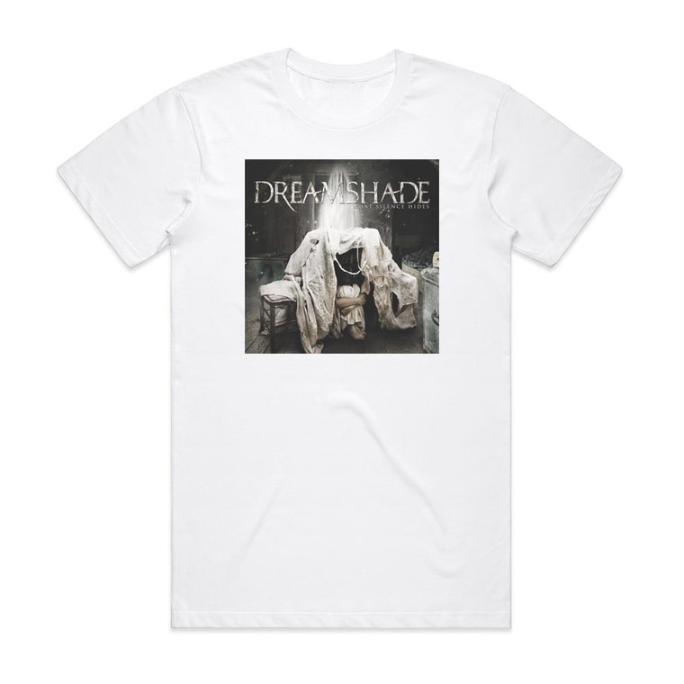 Dreamshade What Silence Hides Album Cover T-Shirt White