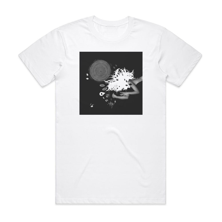 Demdike Stare Tryptych Album Cover T-Shirt White