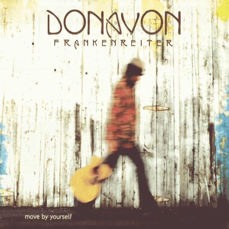Donavon Frankenreiter Move By Yourself Album Cover T-Shirt White