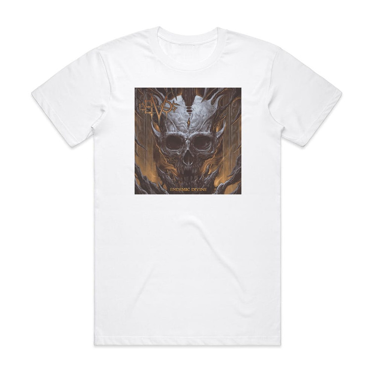 Deivos Endemic Divine Album Cover T-Shirt White