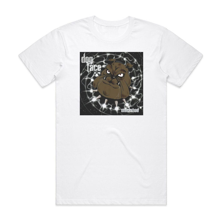 Dogface Unleash Album Cover T-Shirt White
