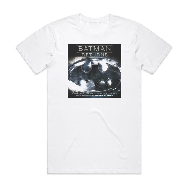 Danny Elfman Batman Returns 2 Album Cover T-Shirt White