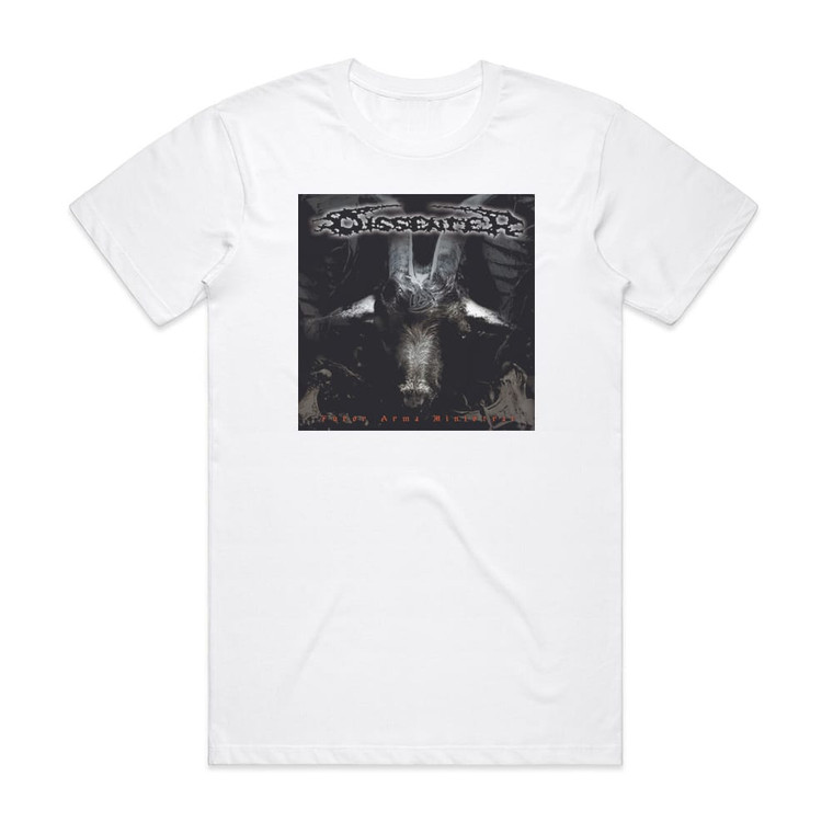 Dissenter Furor Arma Ministrat Album Cover T-Shirt White