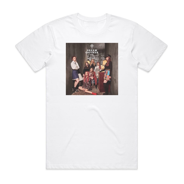 Dreamcatcher Piri Japanese Ver Album Cover T-Shirt White