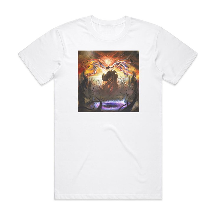Disfiguring the Goddess Katapillar Album Cover T-Shirt White
