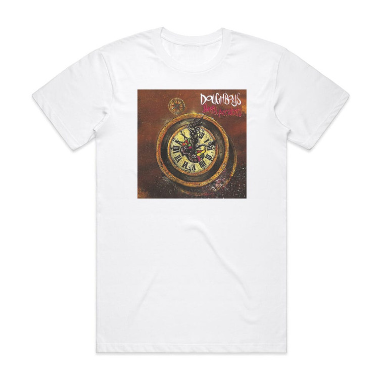 Doughboys Happy Accidents Album Cover T-Shirt White
