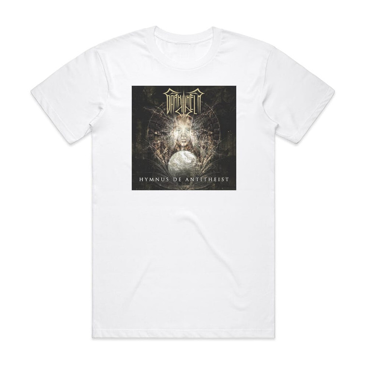 Dark Helm Hymnus De Antitheist Album Cover T-Shirt White