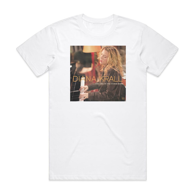 Diana Krall The Girl In The Other Room Album Cover T-Shirt White