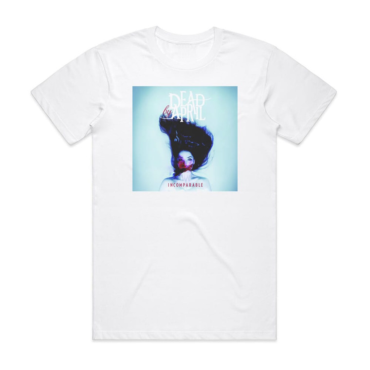 Dead by April Incomparable 1 Album Cover T-Shirt White